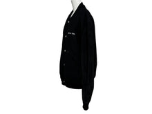 Load image into Gallery viewer, 極美品 Christian Dior クリスチャンディオール 24SS Varsity Jacket スタジャン 443L430A6105 サイズ54 スウェード ブラック 中古 4b009025