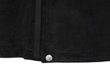Load image into Gallery viewer, Christian Dior クリスチャンディオール スウェードジャケット 013L428A0444 サイズ54 ロゴテープ ブラック レザー 美品 中古 4b009026