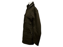 Load image into Gallery viewer, 極美品 PHOEBE PHILO フィービーファイロ ジャケット BV04 CO2226 709DK スロバキア製 コットン カーキ シルバー金具 サイズ38 中古 4b009027