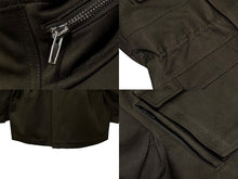 Load image into Gallery viewer, 極美品 PHOEBE PHILO フィービーファイロ ジャケット BV04 CO2226 709DK スロバキア製 コットン カーキ シルバー金具 サイズ38 中古 4b009027