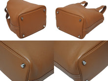 画像をギャラリービューアに読み込む, 極美品 HERMES エルメス ハンドバッグ ピコタンロックPM ゴールド トリヨンクレマンス シルバー金具 Y刻印 中古4b009070