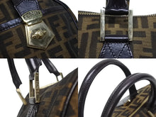 Load image into Gallery viewer, FENDI フェンディ ALWAYS SHOPPER オールウェイズ ショッパー ハンドバッグ 8BH173 ズッカ ブラウン ゴールド金具 美品 中古 4b009091