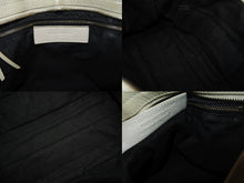 Load image into Gallery viewer, BALENCIAGA バレンシアガ THE CITY ザ シティ 2WAYバッグ 115748 レザー アイボリー ゴールド金具 美品 美品 中古 4b009099