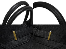 Load image into Gallery viewer, 新品同様 HERMES エルメス BIRKIN バーキン35 ブラック ゴールド金具 トリヨンクレマンス ハンドバッグ T刻印 中古 4b009106