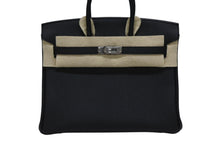 Load image into Gallery viewer, 新品未使用 HERMES エルメス ハンドバッグ K刻印 バーキン25 ブラック シルバー金具トゴ 中古 4b009117