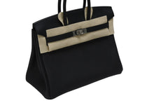Load image into Gallery viewer, 新品未使用 HERMES エルメス ハンドバッグ K刻印 バーキン25 ブラック シルバー金具トゴ 中古 4b009117