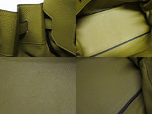 Load image into Gallery viewer, HERMES エルメス ゴルチェ期 ショルダーバーキン トリヨンクレマンス アニスグリーン □H刻印 ショルダーバッグ 美品 中古 4b009118