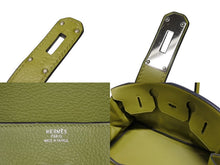 Load image into Gallery viewer, HERMES エルメス ゴルチェ期 ショルダーバーキン トリヨンクレマンス アニスグリーン □H刻印 ショルダーバッグ 美品 中古 4b009118