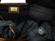 画像をギャラリービューアに読み込む, FENDI フェンディ ハンドバッグ 8BN002 ズッカ柄 ブラウン ブラック キャンバス レザー アンティークゴールド金具 美品 中古 4b009137