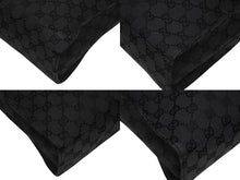 画像をギャラリービューアに読み込む, 極美品 GUCCI グッチ トートバッグ ワンショルダーバッグ GGキャンバス ブラック メタルブラック金具 中古 4b009139