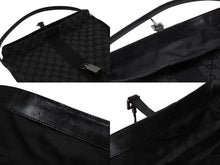 画像をギャラリービューアに読み込む, 極美品 GUCCI グッチ トートバッグ ワンショルダーバッグ GGキャンバス ブラック メタルブラック金具 中古 4b009139