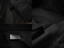 画像をギャラリービューアに読み込む, 極美品 GUCCI グッチ トートバッグ ワンショルダーバッグ GGキャンバス ブラック メタルブラック金具 中古 4b009139