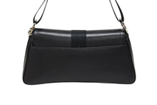 Load image into Gallery viewer, CHRISTIAN DIOR クリスチャンディオール ガリアーノ期 ハードコア ショルダーバッグ ラインストーン レザー ブラック 美品 中古 4b009141