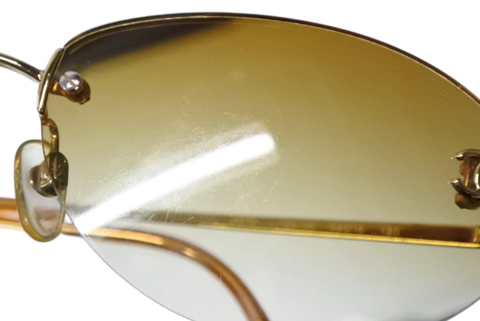 CHANEL シャネル リムレス サングラス 4013 c.125/56 サイズ59□16 130