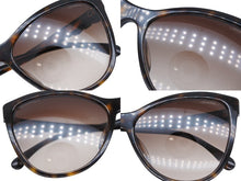 Load image into Gallery viewer, CHANEL シャネル ウェリントン サングラス 5281-Q-A c.714/S5 サイズ58□16 140 ココマーク リボン べっ甲カラー 美品 中古 4b009175