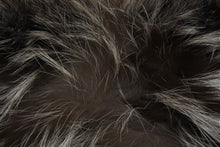 Load image into Gallery viewer, 極美品 PRADA プラダ 2WAYバッグ 5083 トライアングルロゴプレート ナイロン ファー ブラック シルバー金具 中古 4b009196