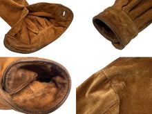 Load image into Gallery viewer, CHROME HEARTS クロムハーツ スウェード 長袖シャツ クロスボールボタン フレアニー ブラウン シルバー925 美品 中古 4b009209