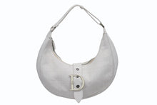 Load image into Gallery viewer, Christian Dior クリスチャンディオール ハーフムーン ワンショルダーバッグ 13-BM-0015 カナージュ ガリアーノ期 美品 中古 4b009212