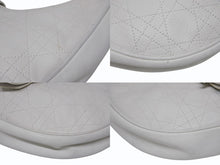 Load image into Gallery viewer, Christian Dior クリスチャンディオール ハーフムーン ワンショルダーバッグ 13-BM-0015 カナージュ ガリアーノ期 美品 中古 4b009212