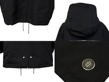 Load image into Gallery viewer, 極美品 Christian Dior クリスチャンディオール テクニカルコート 033C313I4875 ブラック ポリエステル コットン サイズ54 中古 4b009237