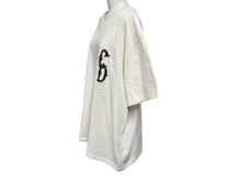 画像をギャラリービューアに読み込む, 極美品 Christian Dior クリスチャンディオール 23AW 半袖Tシャツ 343J637A0554 サイズX3L アイボリー ブラウン ロゴ刺繍 中古 4b009241