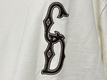 画像をギャラリービューアに読み込む, 極美品 Christian Dior クリスチャンディオール 23AW 半袖Tシャツ 343J637A0554 サイズX3L アイボリー ブラウン ロゴ刺繍 中古 4b009241