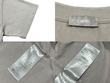 画像をギャラリービューアに読み込む, 極美品 Christian Dior クリスチャンディオール 23AW 半袖Tシャツ 343J637A0554 サイズX3L グレー ロゴ刺繍 中古 4b009242
