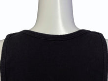 画像をギャラリービューアに読み込む, CHROME HEARTS クロムハーツ タンクトップ ノースリーブ サイズS CHプラス プリント ブラック ホワイト 美品 中古 4b009253