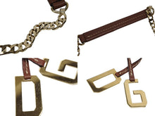 画像をギャラリービューアに読み込む, 極美品 Dolce&amp;Gabbana ドルチェ&amp;ガッバーナ ワンショルダーバッグ デニム スパンコール ショルダーバッグ ブルー ブラウン 中古 4b009257