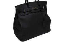 Load image into Gallery viewer, 新品同様 HERMES エルメス ハンドバッグ オータクロア40 ネイビー B刻印 トゴ パラジウム金具 中古 4b009262