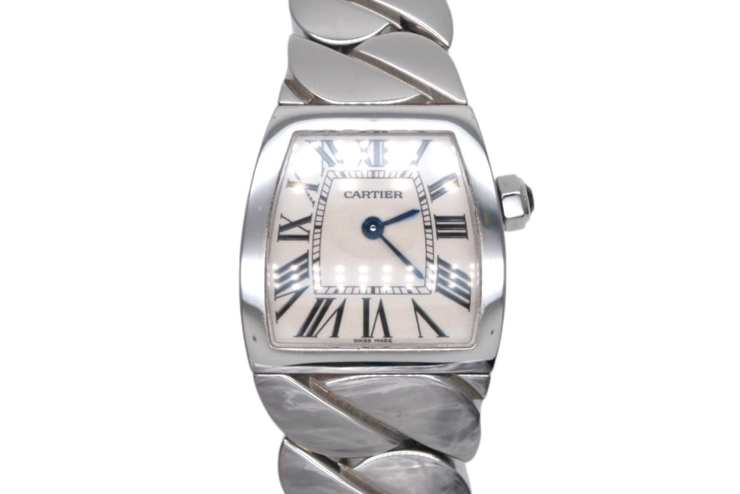 CARTIER カルティエ ラドーニャ SMサイズ クォーツ SS ステンレス シルバー W660012I 2902196816MX 美品 中古 4b009268