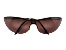 Load image into Gallery viewer, 極美品 CHANEL シャネル キャッツアイ サングラス アイウェア 4041 c.124/7E 120 ココマーク ピンク シルバー 中古 4b009272