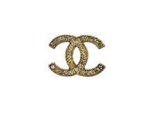 画像をギャラリービューアに読み込む, CHANEL シャネル ココマーク ピアス 重量約3.0g A11A刻印 GPメタル ラインストーン ゴールド クリア 両耳用 美品 中古 4b009275