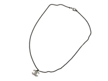 画像をギャラリービューアに読み込む, CHANEL シャネル ココマーク ネックレス 重量約5g F13V刻印 全長約43cm メタル ラインストーン クリア シルバー 美品 中古 4b009278