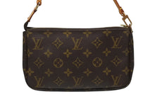 画像をギャラリービューアに読み込む, LOUIS VUITTON ルイヴィトン ポシェット アクセソワール アクセサリーポーチ M51980 モノグラム ブラウン レザー PVC 美品 中古 4b009335