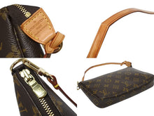画像をギャラリービューアに読み込む, LOUIS VUITTON ルイヴィトン ポシェット アクセソワール アクセサリーポーチ M51980 モノグラム ブラウン レザー PVC 美品 中古 4b009337