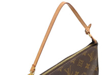 画像をギャラリービューアに読み込む, LOUIS VUITTON ルイヴィトン ポシェット アクセソワール アクセサリーポーチ M51980 モノグラム ブラウン レザー PVC 美品 中古 4b009345