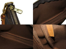 画像をギャラリービューアに読み込む, LOUIS VUITTON ルイヴィトン ポシェット アクセソワール アクセサリーポーチ M51980 モノグラム ブラウン レザー PVC 美品 中古 4b009346