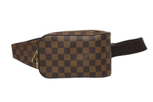 画像をギャラリービューアに読み込む, LOUIS VUITTON ルイヴィトン ジェロニモス ウエストバッグ ボディバッグ N51994 ダミエ ブラウン 美品 中古 4b009360