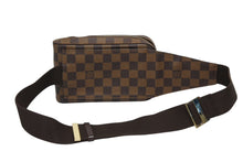 画像をギャラリービューアに読み込む, LOUIS VUITTON ルイヴィトン ジェロニモス ウエストバッグ ボディバッグ N51994 ダミエ ブラウン 美品 中古 4b009360