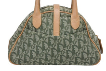 Load image into Gallery viewer, 極美品 Christian Dior クリスチャンディオール ダブルサドルバッグ ハンドバッグ PZ0901 トロッター柄 カーキ 中古 4b009371