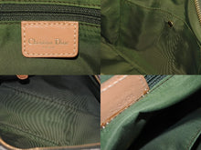 Load image into Gallery viewer, 極美品 Christian Dior クリスチャンディオール ダブルサドルバッグ ハンドバッグ PZ0901 トロッター柄 カーキ 中古 4b009371