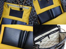 Load image into Gallery viewer, GOYARD ゴヤール アルパン バックパックMM リュック ALPIN2MMLTY01CL01P ブラック PVC レザー シルバー金具 美品 中古 4b009375