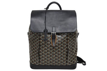 Load image into Gallery viewer, GOYARD ゴヤール アルパン バックパックMM リュック ALPIN2MMLTY01CL01P ブラック PVC レザー シルバー金具 美品 中古 4b009375
