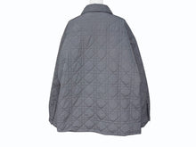 Load image into Gallery viewer, 極美品 Christian Dior クリスチャンディオール 24SS キルティング コーチジャケット 313C509AA106 サイズ56 グレー 中古 4b009411
