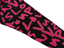 画像をギャラリービューアに読み込む, 極美品 LOUIS VUITTON ルイヴィトン レギンス 09SS スティーブンスプラウス グラフティモノグラム ピンク ブラック RW091T 中古 4b009413