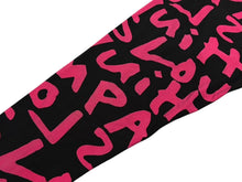 画像をギャラリービューアに読み込む, 極美品 LOUIS VUITTON ルイヴィトン レギンス 09SS スティーブンスプラウス グラフティモノグラム ピンク ブラック RW091T 中古 4b009413