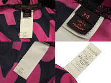 画像をギャラリービューアに読み込む, 極美品 LOUIS VUITTON ルイヴィトン レギンス 09SS スティーブンスプラウス グラフティモノグラム ピンク ブラック RW091T 中古 4b009413