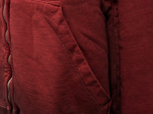 画像をギャラリービューアに読み込む, 新品未使用 SLOWBUCKS スローバックス ジップアップフーディー パーカー サイズS レッド グラデーション 刺繍 中古 4b009438