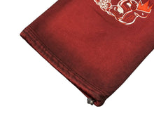 画像をギャラリービューアに読み込む, 新品未使用 SLOW BUCKS スローバックス スウェットパンツ サイズXL レッド グラデーション 刺繍 中古 4b009457